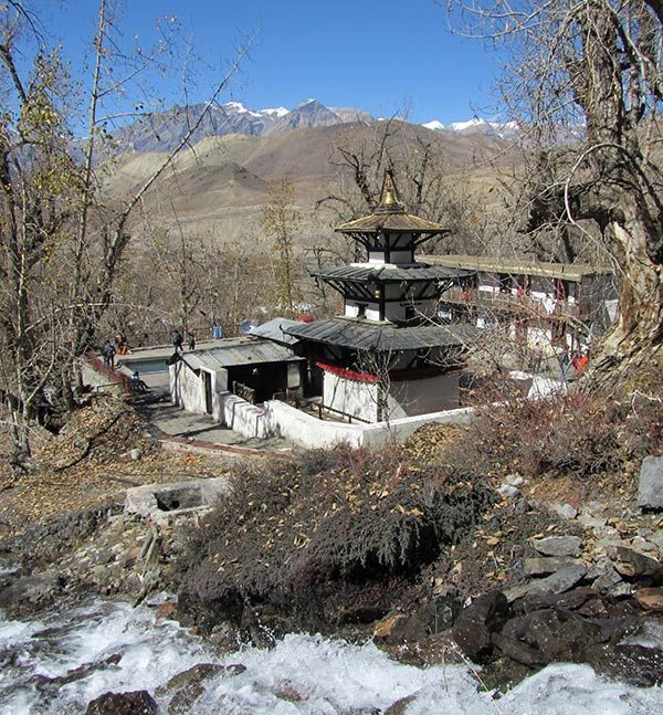 Thorung Phedi to Muktinath (5416m) duration (around 8 hours)